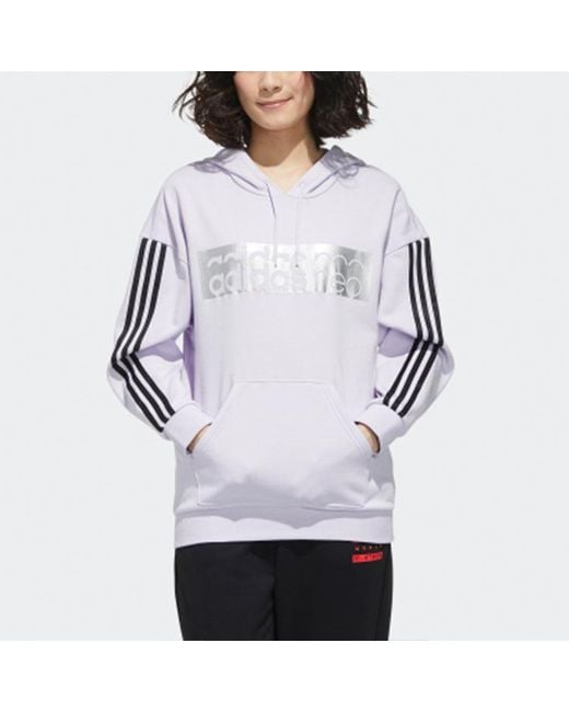 Adidas Purple (Wmns) Neo Casual Sports Pullover