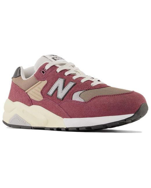 New Balance Pink 580 'Washed Burgundy' for men