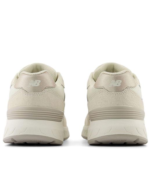 New Balance White Fresh Foam Walking 880 V6 'Linen' for men