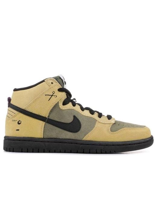 Nike Brown Sb Dunk High Premium 'Chrome Ball' for men