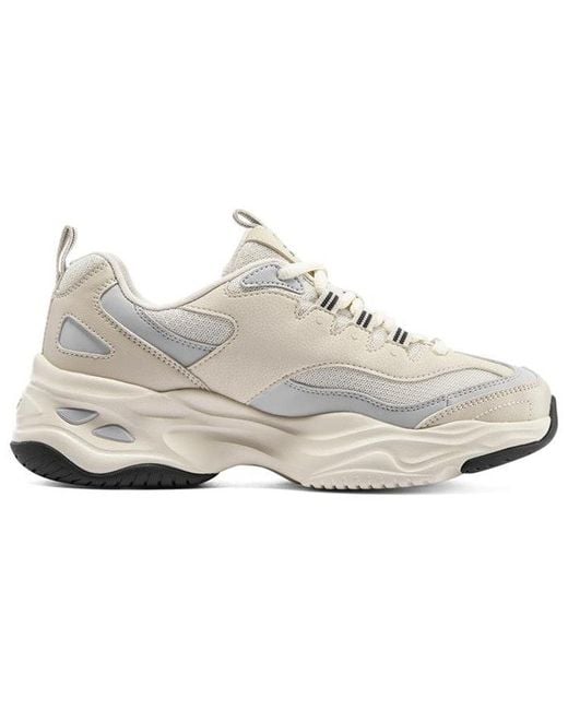 Skechers White (Wmns) D'Lites 4.0