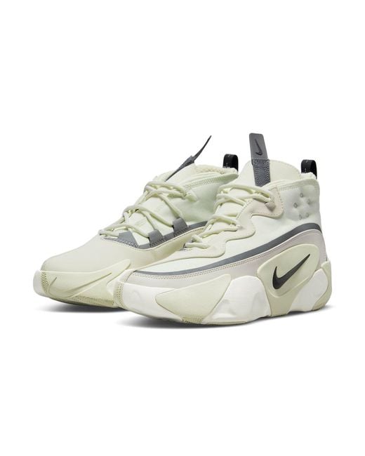Nike White React Frenzy Se 'Sea Bone' for men