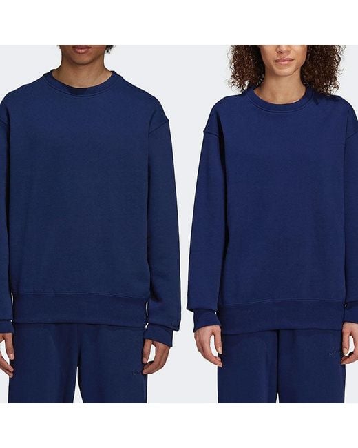 Adidas Blue X Pharrell Sports Basic Sweatshirt