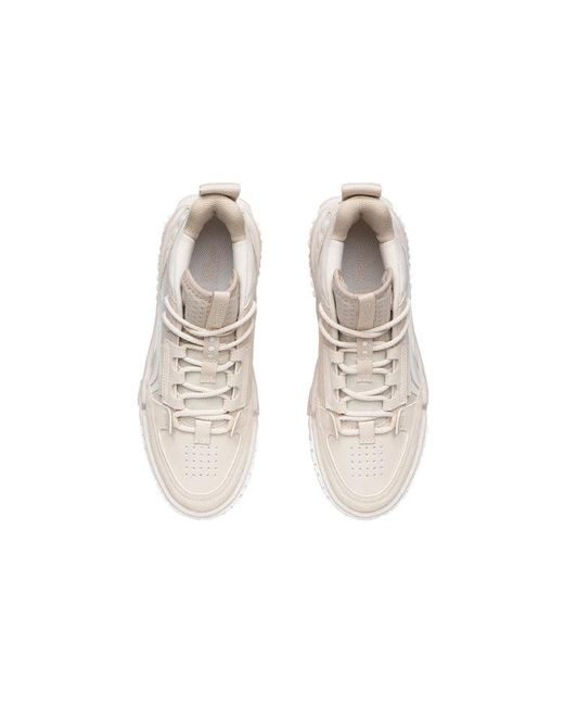 Li-ning White (Wmns) No.258 Mid