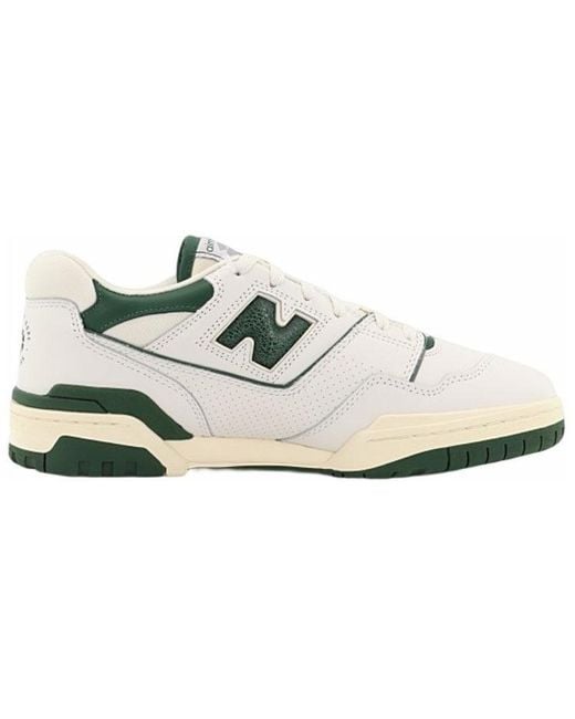 New Balance White X Aime Leon Dore 550 'Evergreen' for men