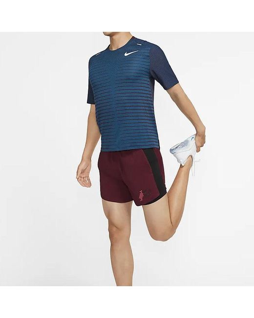 Nike Purple Flex Stride Future Fast 2-In-1 Running Shorts for men