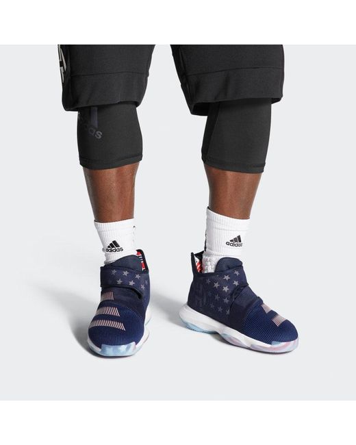 Adidas Blue Harden B/E 3 Fiba 'Ball Around The World' for men