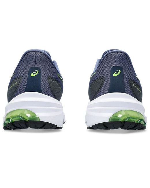 Asics Blue Gt-1000 12 'Thunder Electric Lime' for men