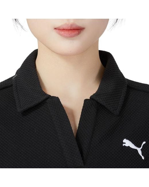 PUMA Black (Wmns) Her Polo Shirt