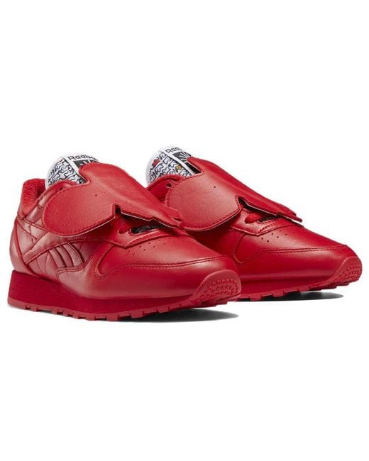Reebok Red Eames Office X Classic Leather 'Eames Elephant for men