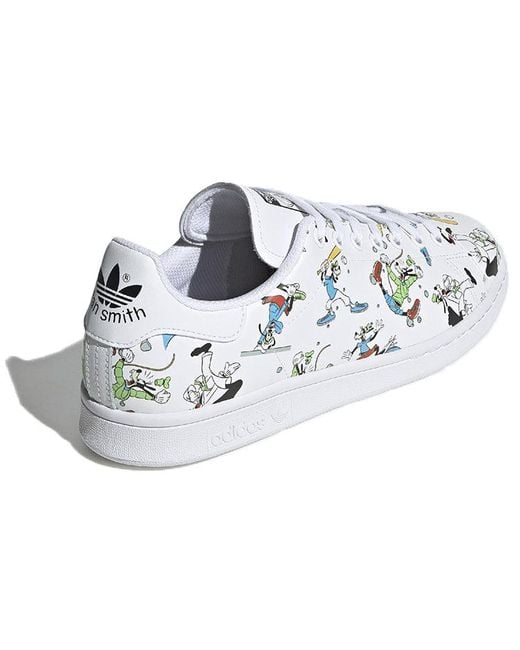 Adidas White Disney X Stan Smith 'Goofy' for men