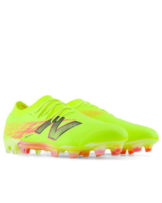 New Balance Yellow Furon Elite V8 Fg for men