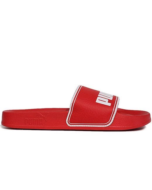 PUMA Red Leadcat Slide for men