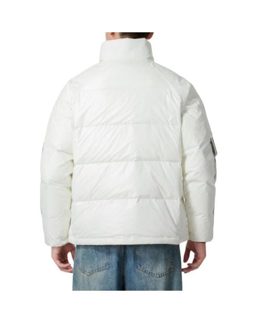 Adidas White Sports Causal Down Jacket Asia Sizing for men