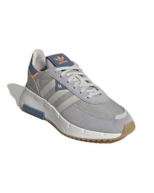 Adidas Gray Retropy F2 Shoes One' for men