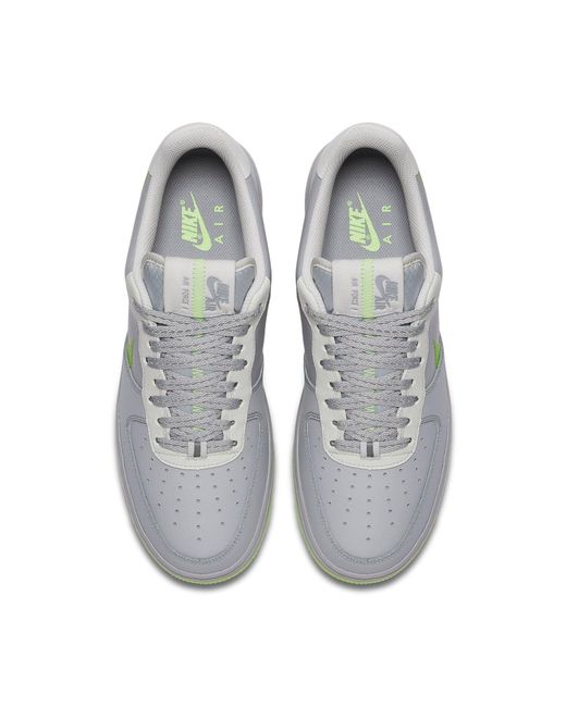Nike Blue Air Force 1 Low 'Volt Swoosh' for men