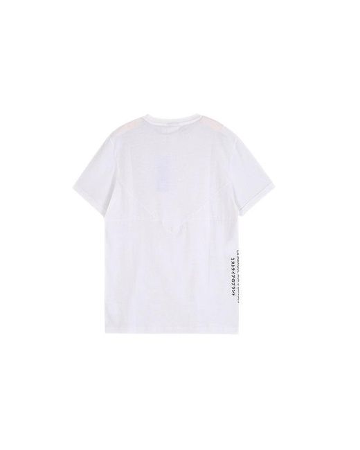 Adidas White Originals Nmd Alphabet Logo Short Sleeve for men