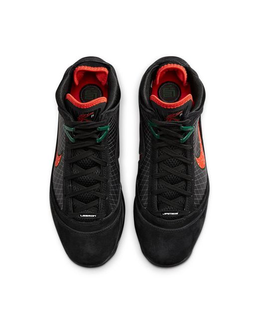 Nike Black X Florida A&M University Lebron 7 Retro 'Rattlers' for men