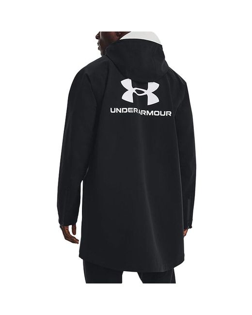 Under Armour Blue Stormproof 3-Ply Bench Coat for men