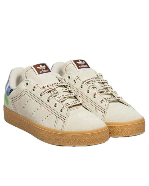 Adidas White (Wmns) X Kseniaschnaider Stan Smith 'Ivory Bliss Gum'