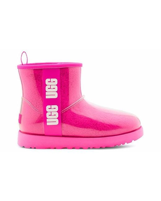 Ugg Pink (Wmns) Classic Clear Mini