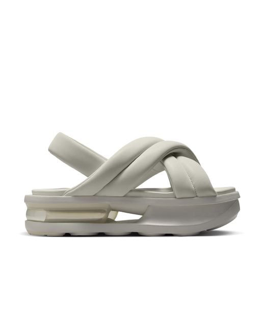 Nike Gray (Wmns) Air Max Isla Sandals 'Light Bone'
