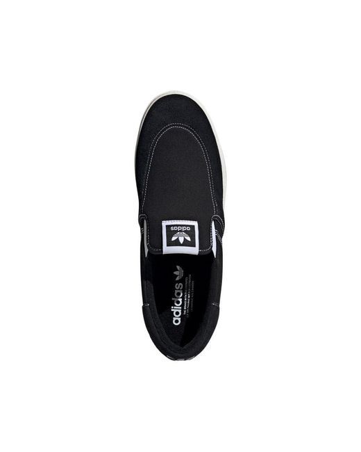 Adidas Black Stan Smith Cs Slip-On for men