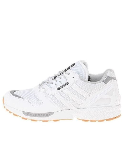 Adidas White X Undefeated X Neighborhood Zx 8000 for men