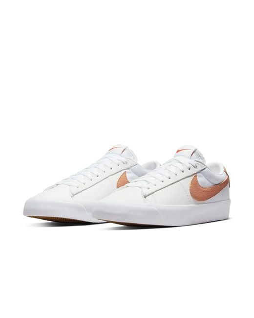 Nike White Zoom Blazer Low Pro Gt Sb 'Light Cognac' for men
