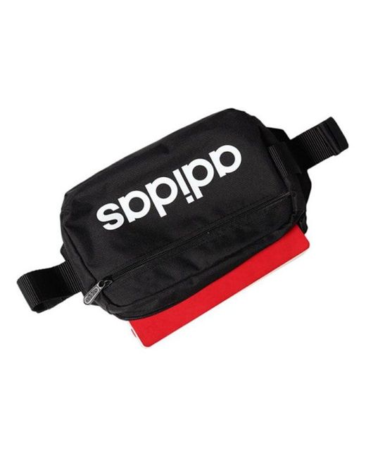 Adidas Black Liner Core Waist Bag for men