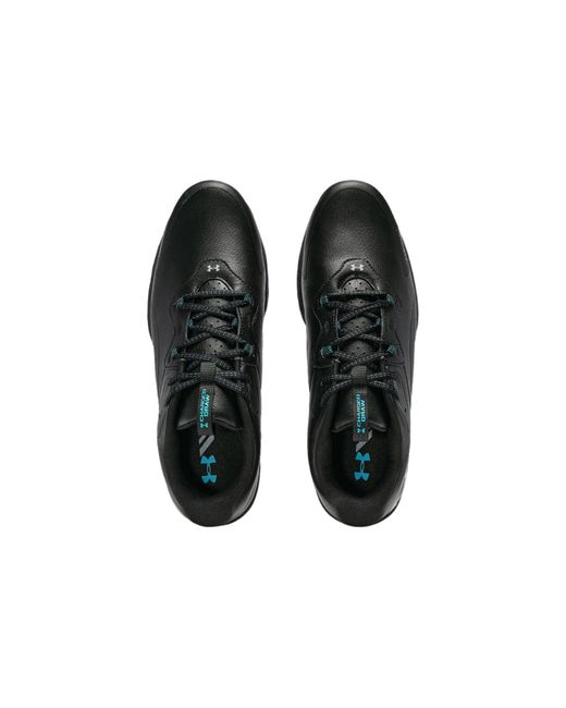 Under Armour Black Charged Draw 2 Golf Wide Steel' for men