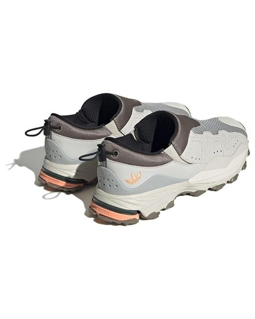 Adidas Gray Originals Hyperturf Adventure Shoes 'Stone Aluminium' for men