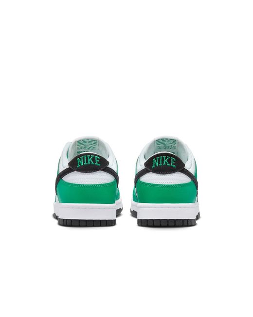Nike Green Dunk Low Shoes for men