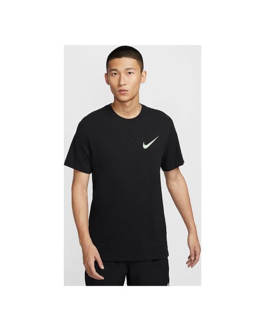 Nike Black Casual T-shirt for men