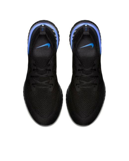 Nike Black Epic React Flyknit Racer' for men