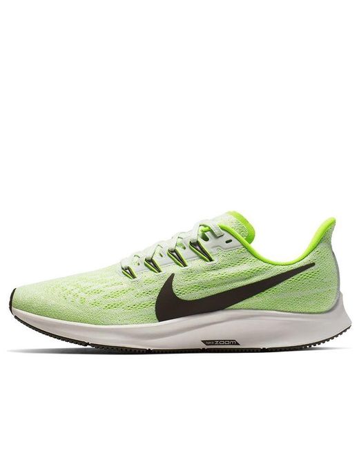 Nike Green Air Zoom Pegasus 36 'Electric' for men