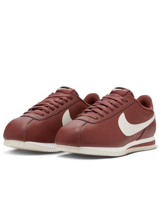 Nike Brown (Wmns) Cortez Leather Sepia Sail'