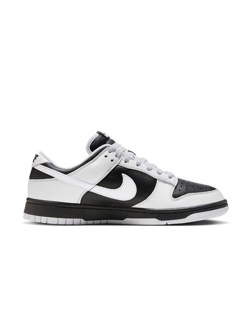 Nike Black Dunk Low 'Reverse Panda' for men