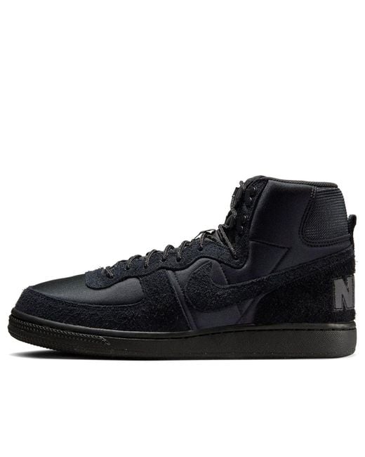 Nike Black Terminator High Hiking Boot 'Triple' for men