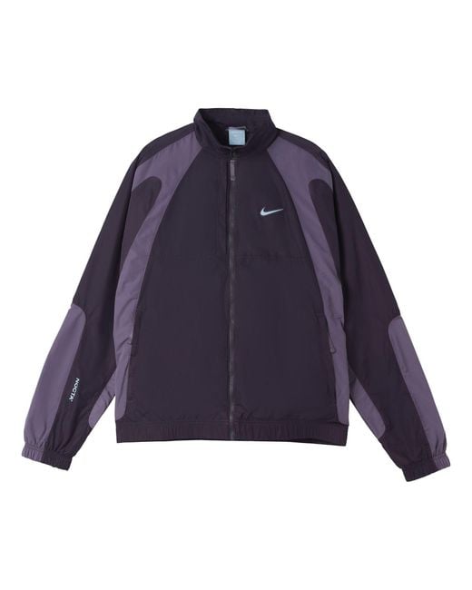 Nike Blue X Nocta Drake Cobalt Track Jacket Asia Sizing 'Dark Raisin' for men