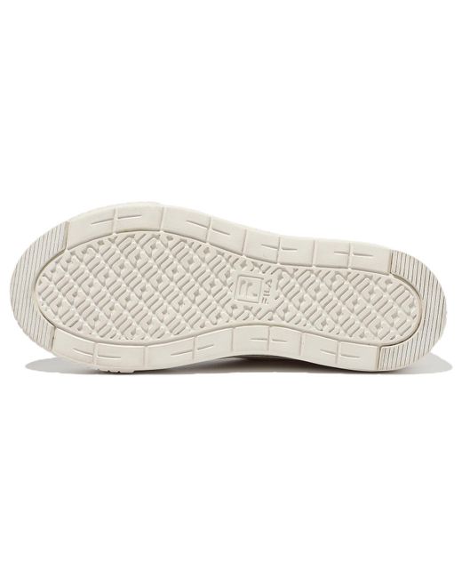 Fila White Low-Top Sneakers