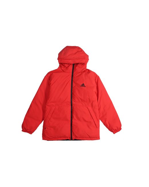 Adidas Blue Rev 3St Down Ho Stay Warm Reversible Outdoor Hooded Down Jacket for men