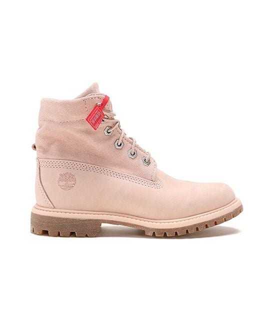Timberland Pink (Wmns) 6 Inch Tagged Boots 'Pale'