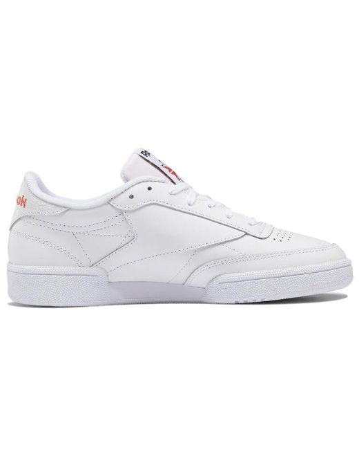 Reebok White Club C 85 'Rosette' for men