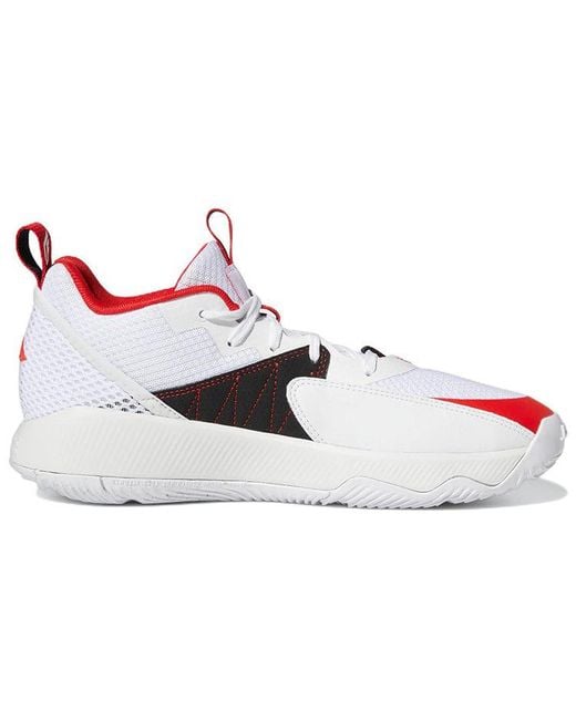 Adidas White Dame Certified Extply 2.0 'Trail Blazers' for men