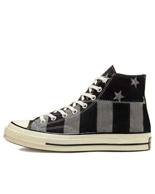 Converse Black Chuck 70 High 'Stars & Stripes for men