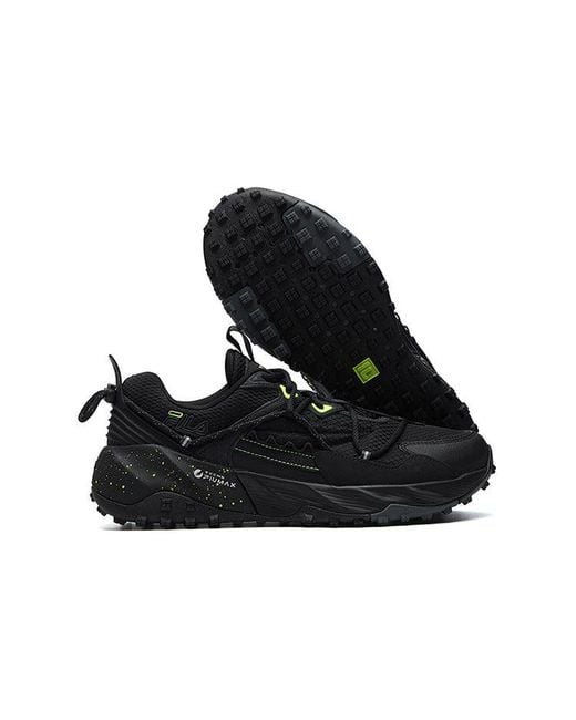 Fila Black Outdoor Runner Low for men