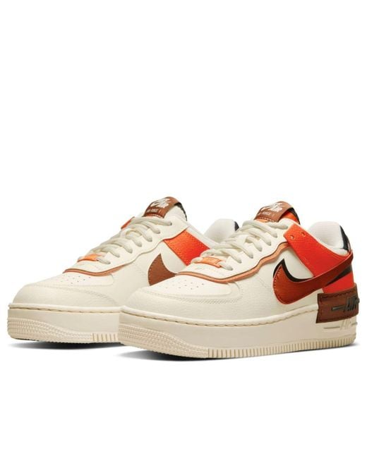 Nike Natural (Wmns) Air Force 1 Shadow 'Pale Ivory Oxen'