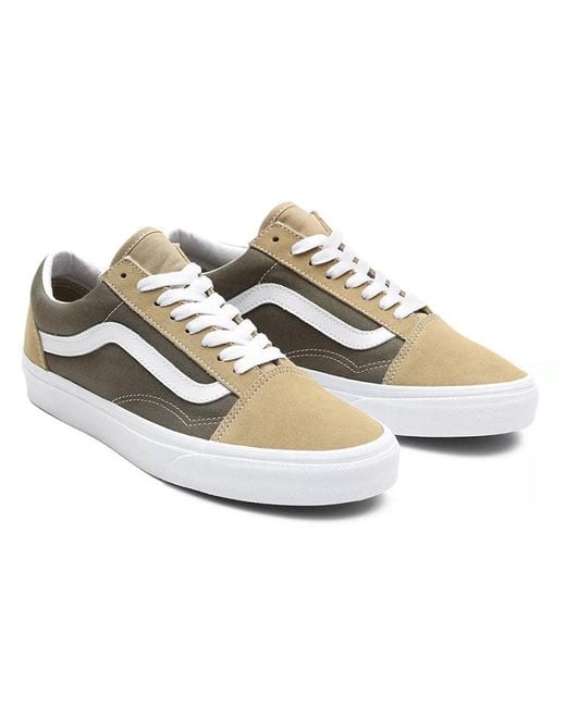 Vans White Old Skool 'Cornstalk Grape Leaf' for men