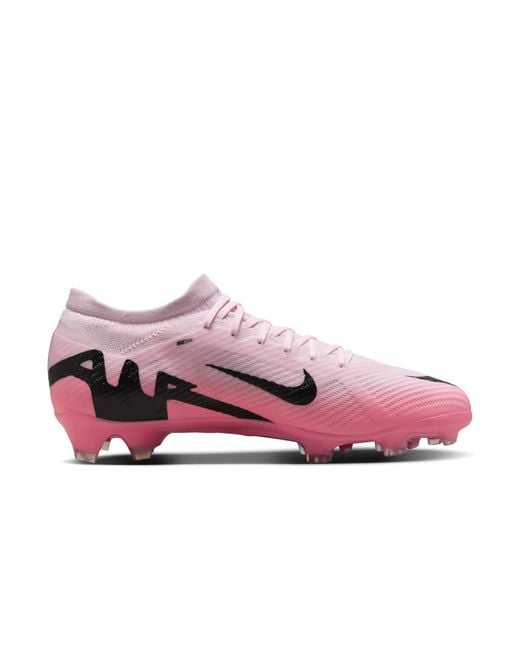 Nike Pink Zoom Mercurial Vapor 15 Pro Fg Foam' for men